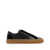 Moncler Moncler Monaco 2 Sneakers In Calfskin Black