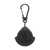 Moncler Moncler Black Calfskin Leather Blend Keychain With Logo Black