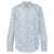 Paul Smith Paul Smith Printed Cotton Shirt CLEAR BLUE