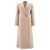 Brunello Cucinelli Brunello Cucinelli Lightweight Wool Cloth Coat With Monili Beige