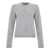 SEVENTY Seventy Crew Neck Cardigan In Wool And Cashmere GREY