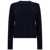 SEVENTY Seventy Blue Crew Neck Sweater In Wool And Cashmere BLUE