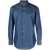 FINAMORE Finamore Napoli Cotton Shirt BLUE