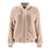 GIOVI Giovi Mink Fur Bomber Jacket Beige