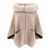 GIOVI Giovi Wool And Cashmere Cape Beige