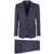 ZEGNA Zegna Pure Wool Suit Clothing BLUE