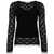 Blumarine Blumarine Black Crochet Knit Top Black