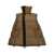 Sacai Sacai Flared Padded Vest Beige