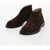 TOD'S Suede Leather Desert Boots Brown