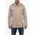 CORNELIANI Id Lightweight Jacket With Concealed Closure Beige