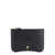 AMI Paris Leather clutch Black