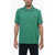 Fred Perry Piquet Cotton Polo With Embroidery Green