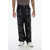 BLUEMARBLE Stright Fit Pants With Rhinestones Detail Blue