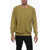 CORNELIANI Cc Crewneck Cotton Pullover Yellow