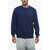 CORNELIANI Crewneck Cotton Pullover Blue