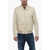 CORNELIANI Zipped Overshirt With Flap Pockets Beige