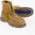 Burberry Chunky Sole Shearling Boots Beige