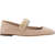 Valentino Garavani VLogo Locker Ballerinas BEIGE ROSE