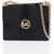 Michael Kors Saffiano Leather Greenwich Shoulder Bag Black