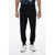 Fred Perry Brushed Cotton Joggers With Rear Embroidery Black