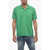 Dondup Piquet Cotton Polo With Embroidery Green