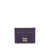 Miu Miu Miu Miu Matelassé Logo-Plaque Card Holder Purple