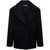 Stella McCartney Stella Mccartney Double-Breasted Wool Coat Black