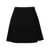 Emporio Armani Emporio Armani Cotton Short Skirt Black