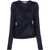 Stella McCartney Stella Mccartney Gathered Knitted Top NAVY