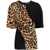 Stella McCartney Stella McCartney Cheetah Print Panel T-Shirt Multicolor