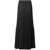 Alberta Ferretti Alberta Ferretti Long Black Pleated Skirt GREY