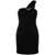 1017 ALYX 9SM 1017 Alyx 9Sm 1017  9Sm One-Shoulder Minidress Black