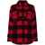 Woolrich Woolrich Check Motif Wool Blend Overshirt RED