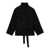 LEMAIRE Lemaire Funnel Neck Duffle Coat Black