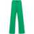 P.A.R.O.S.H. P.A.R.O.S.H. Logo-Embroidered Straight Trousers Green