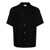 P.A.R.O.S.H. P.A.R.O.S.H. Floral-Embroidery Linen Shirt Black