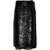 P.A.R.O.S.H. P.A.R.O.S.H. Gabriel Sequinned Wrap Skirt Black