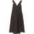 P.A.R.O.S.H. P.A.R.O.S.H. V-Neck Cotton Dress TESTA DI MORO