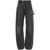 JW Anderson JW Anderson Twisted Workwear Wide-Leg Jeans GREY