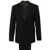 Emporio Armani Emporio Armani Single-Breasted Wool Suit Black