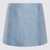 Dolce & Gabbana Dolce & Gabbana Light Blue Cotton Skirt GLICIINE