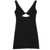 AMI Paris AMI Paris Cut-Out Detail Mini Dress Black