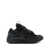 Lanvin Lanvin Curb Sneakers In Crinkled Calfskin Leather WHITE