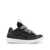 Lanvin Lanvin Curb Sneakers In Denim Fabric With White And Black Laces Black