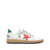 Golden Goose Golden Goose Ball Star Leather Sneakers WHITE/MINERAL RED/GREEN