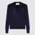 AMI Paris AMI Paris Blue Wool Knitwear NAUTIC BLUE