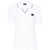 Moncler Moncler Logo-Appliqué Polo Shirt WHITE