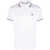 Moncler Moncler Classic Logo Polo Shirt WHITE