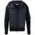 Moncler Moncler Knit Detail Padded Jacket NAVY