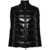 Moncler Moncler Knitted-Panels Puffer Jacket Black